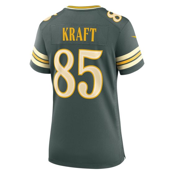 Women Green Bay Packers #85 Kraft green 2026 Nike NFL Jersey0826001->green bay packers->NFL Jersey